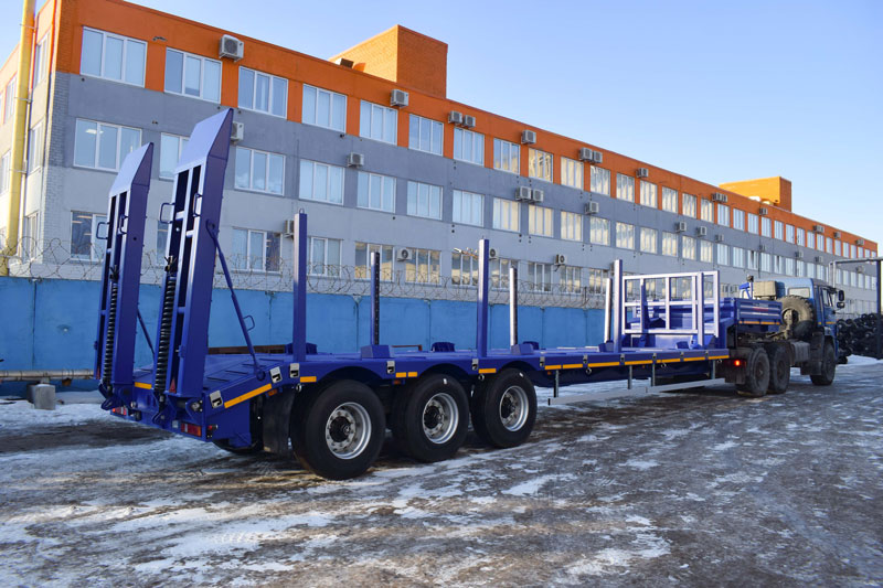 Полуприцеп тяжеловоз среднерамный ППТ-9177-015В3-90 (39 т.)