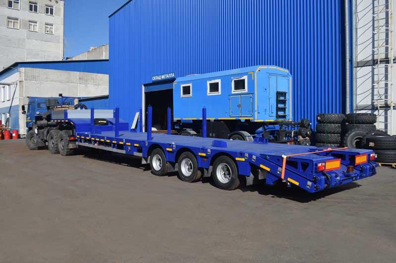 Полуприцеп тяжеловоз низкорамный ППТ-9177-036Н3 (35 т.)