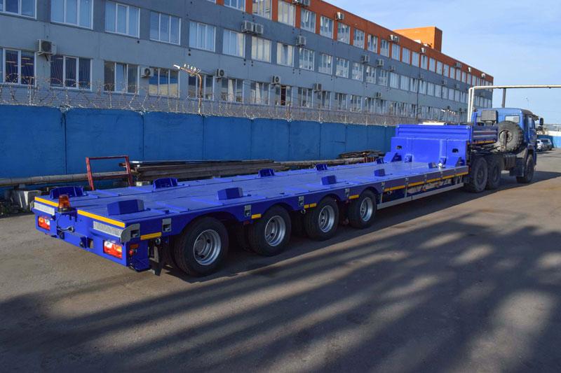 Полуприцеп тяжеловоз низкорамный ППТ-9176-014Н4 (50 т.)