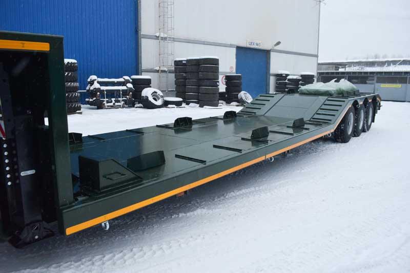 Полуприцеп тяжеловоз низкорамный ППТ-9177-019Н3-10 (40 т.)