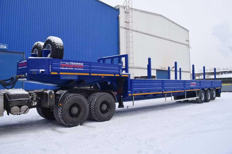 Полуприцеп тяжеловоз высокорамный ППТ-9177-059В3 (50 т.)
