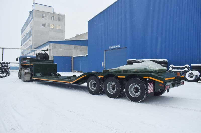 Полуприцеп тяжеловоз низкорамный ППТ-9177-019Н3-10 (40 т.)
