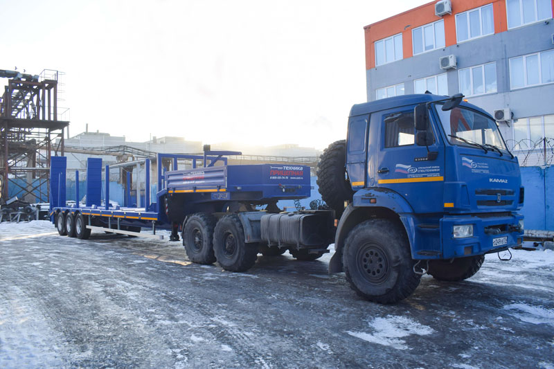 Полуприцеп тяжеловоз среднерамный ППТ-9177-015В3-90 (39 т.)