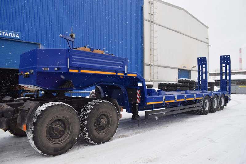 Полуприцеп тяжеловоз высокорамный ППТ-9177-42В3-10 (45 т.)