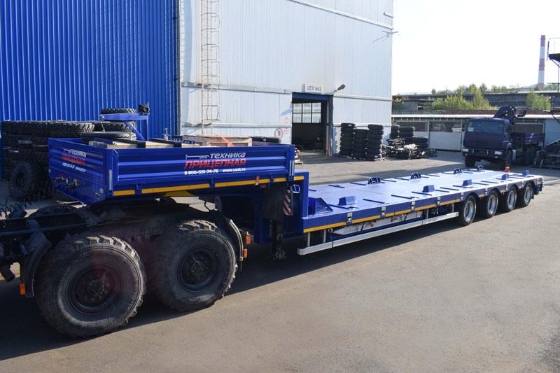 Полуприцеп тяжеловоз низкорамный ППТ-9176-014Н4 (50 т.)