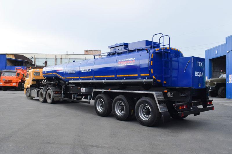 Полуприцеп-цистерна ППЦТ-30 (001) для техводы (3-осный, переменное сечение)