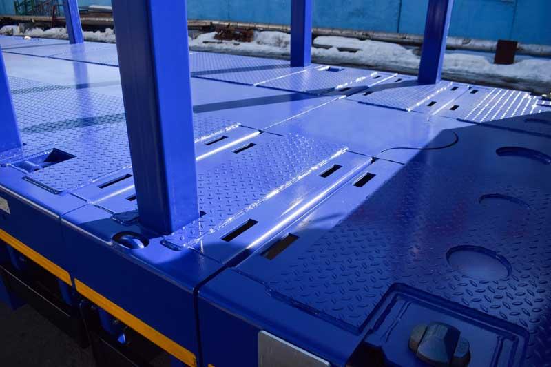 Полуприцеп тяжеловоз телескопический ППТ-001НР5 (60 т.)