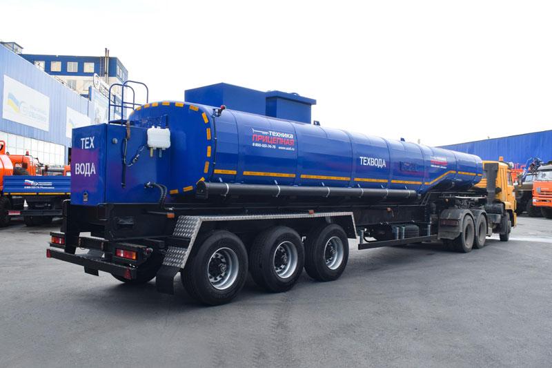 Полуприцеп-цистерна ППЦТ-30 (001) для техводы (3-осный, переменное сечение)