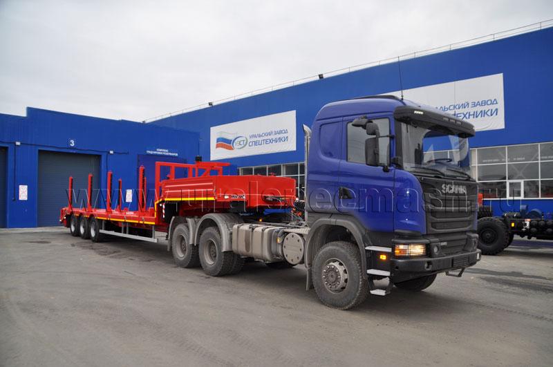 Полуприцеп тяжеловоз высокорамный ППТ-9177-008В3 (36 т.)