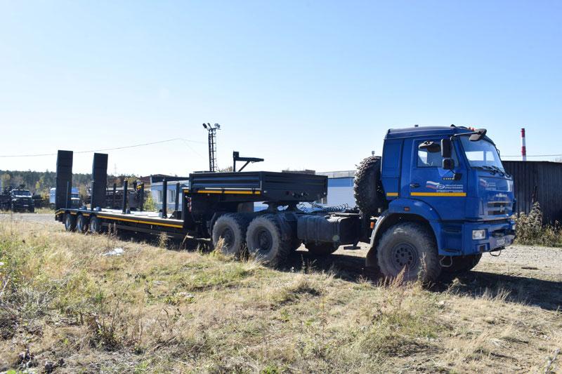 Полуприцеп тяжеловоз низкорамный ППТ-9177-023Н3 (39 т.)
